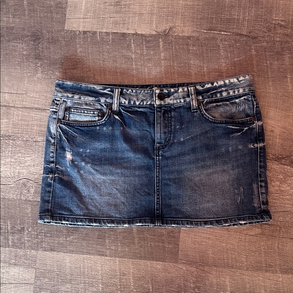 Juicy Couture Dresses & Skirts - Vintage Juicy Couture denim skirt size 30 like new